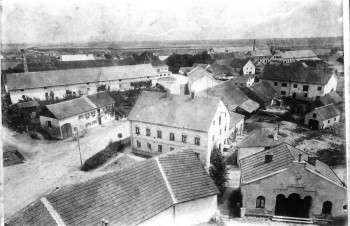 Garching ca. 1910 Sicht nach Norden