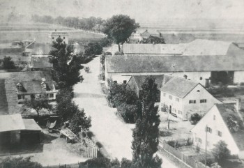 Garching ca. 1919 Sicht nach Süden